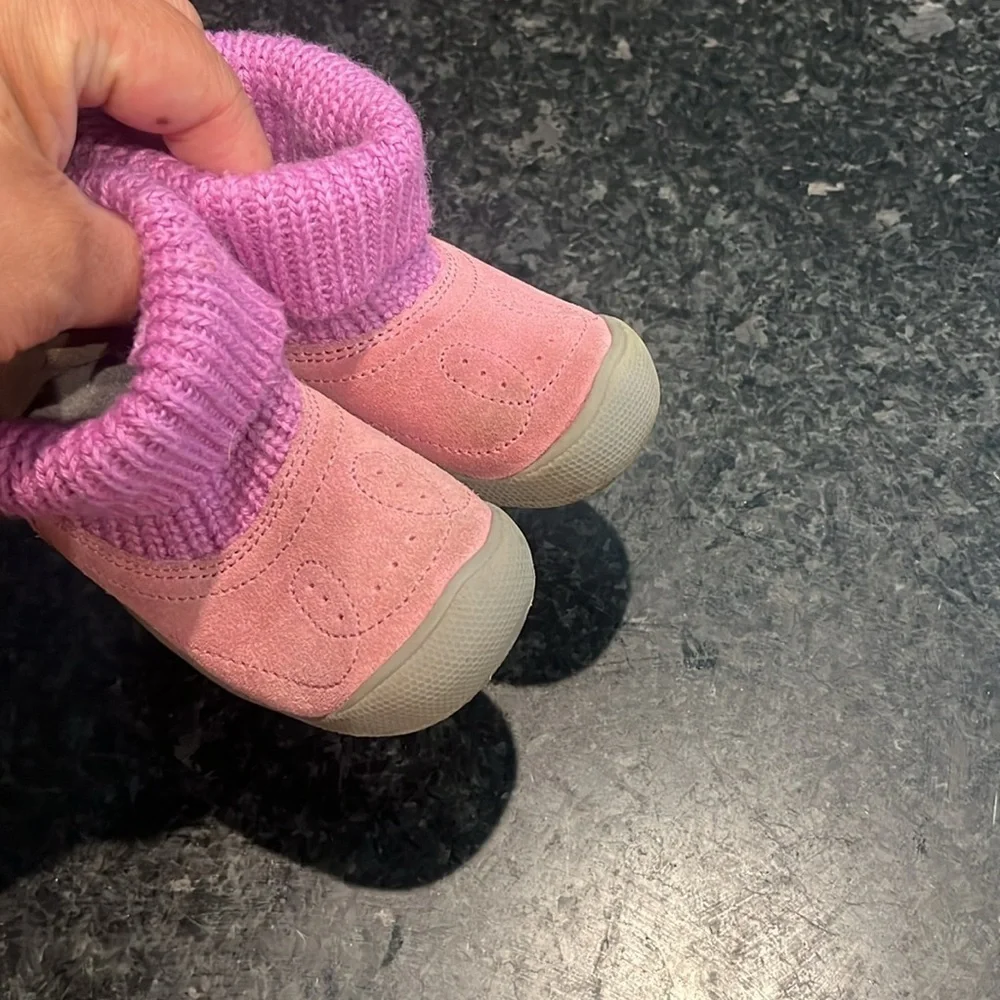 Toddler Cozy Pink Kids Boots